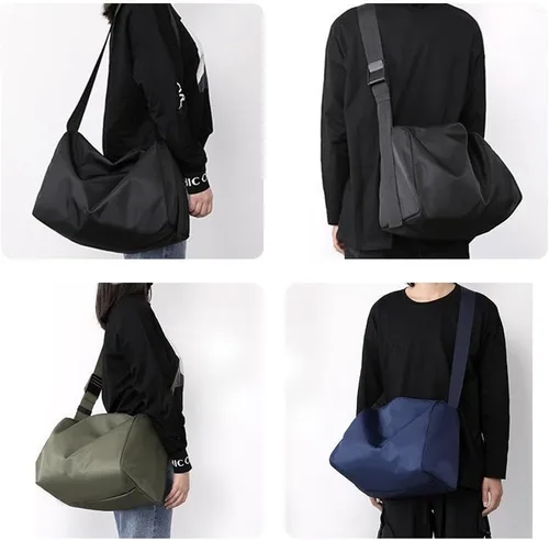 Miniatura 4 de Pequeña bolsa deportiva para gimnasio, bolsa de entrenamiento impermeable, mini bolsa de lona para hombres y mujeres, bolsa de viaje ligera