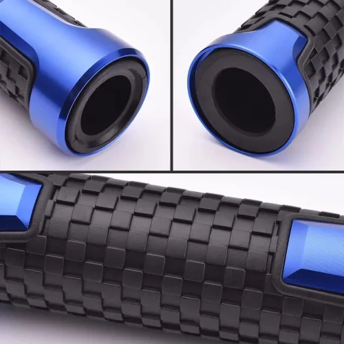 Miniatura 4 de Empuñaduras de motocicleta 7/8" 0.866 in Universal antideslizante manillar Grips para Yamaha FZ-07 FZ 07 2014 2015 2016 2017 2018+ (F)