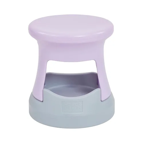 Miniatura 18 de ECR4Kids Taburete tambaleante de almacenamiento activo, altura del asiento de 15 pulgadas, muebles para niños, color negro