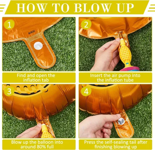 Miniatura 3 de 18 globos de papel de aluminio de sóftbol para decoración de fiesta de sóftbol, bola de 18 pulgadas, guante de 20 pulgadas, globos de murciélago