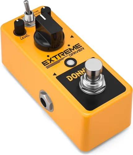 Miniatura 9 de Donner pedal gigante de guitarra de metal, aumenta el efecto de distorsión, 3 modos