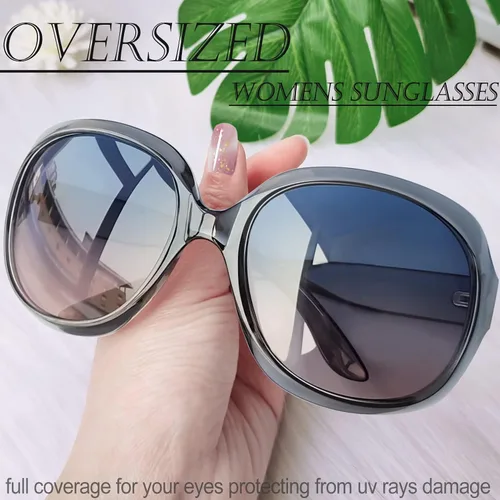 Miniatura 40 de Joopin Lentes de sol de gran tamaño para mujer, polarizados, grandes, para conducción, protección UV, grandes sombras