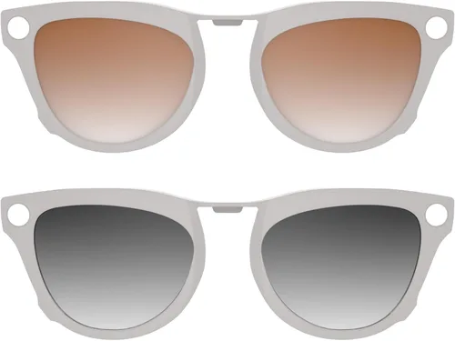 Miniatura 16 de HIBLOKS 4 clips polarizados para Ray-Ban Meta Skyler y Gen 2 (RW4010/RW4014 52-20), clips de decoloración de marco negro para RayBan Skyler protegen
