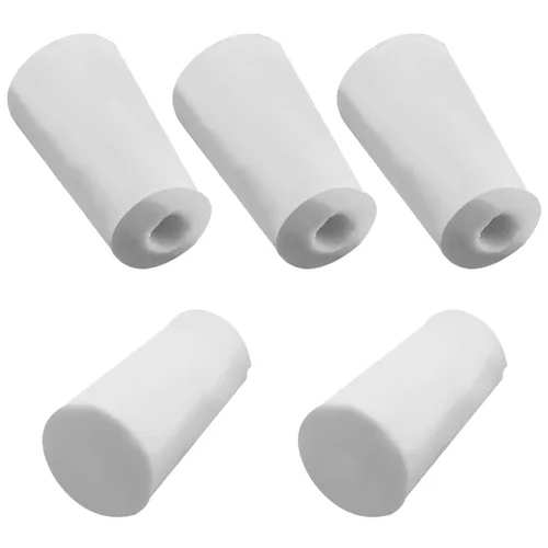 Miniatura 16 de Bettomshin Tapón cónico de silicona Carboy, adecuado para orificios de 3/8 pulgadas de diámetro, para elaboración casera, cerveza, vino, kombucha