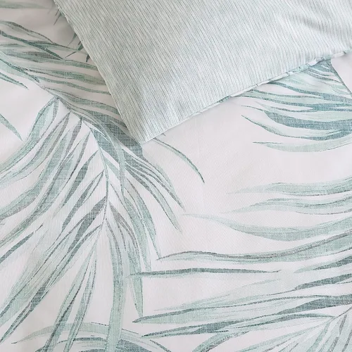 Miniatura 7 de Tommy Bahama - Juego de funda de edredón tamaño Queen, juego de ropa de cama de algodón reversible con fundas de almohada a juego, elementos