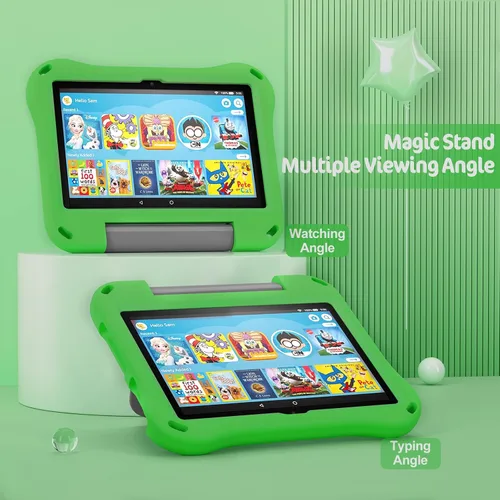 Miniatura 3 de Auorld - Funda para tableta de 8 pulgadas, ligera, a prueba de golpes, con soporte de asa para tableta 2022 de 8 pulgadas, no para tableta Samsung