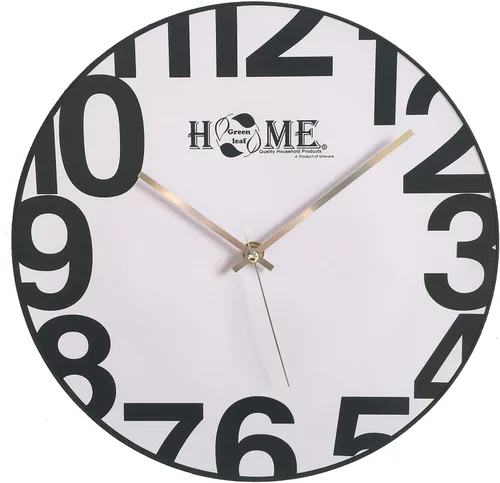 Miniatura 13 de Uniware - Reloj de pared silencioso sin tictac de diseño moderno conciso para decoración de sala de estar, oficina, dormitorio