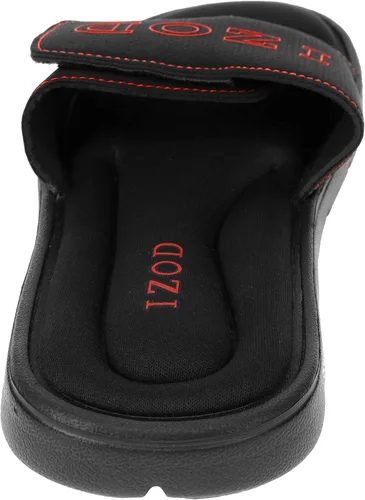 Miniatura 3 de IZOD - Sandalia de espuma viscoelástica para hombre, con velcro ajustable, tallas 7 a 12