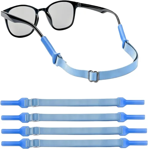 Miniatura 16 de Retenedores elásticos ajustables para gafas de lectura, gafas de miopía, gafas de sol deportivas
