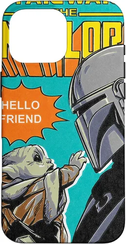 Miniatura 19 de Funda para iPhone 14 Pro Max Star Wars The Mandalorian Mando y el Niño