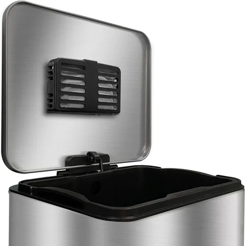 Miniatura 6 de Filtro absorbente de olores de carbón activado, desodorante compatible con botes de basura iTouchless de 8 galones y más grandes