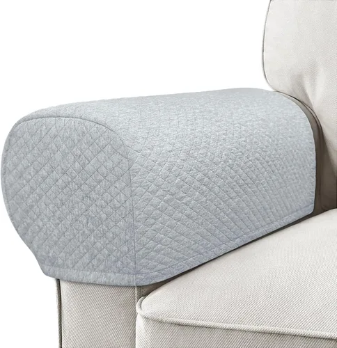 Miniatura 16 de Roytub Fundas para Reposabrazos de Sofá, Fundas para Reposabrazos, Funda Elástica para Reposabrazos para Sofás, Sillón, Sofá de Dos Plazas, Sillón