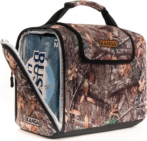 Miniatura 22 de Kanga Kanga Kase Mate - Bolsa térmica aislada - Bolsa térmica suave - Enfriador de bebidas para latas de cerveza y seltzer - Aislamiento y Woody