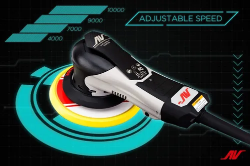 Miniatura 5 de AirVANTAGE - Lijadora eléctrica avanzada de 6 pulgadas, estilo palma, de 2ª generación, sin aspiradora, con almohadilla de perfil bajo