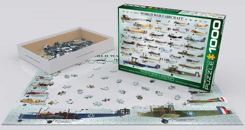 Miniatura 3 de EuroGraphics Rompecabezas de 1000 piezas de aviones de la Primera Guerra Mundial (6000-0087)