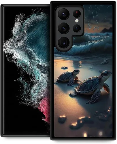 Miniatura 17 de ZHEGAILIAN Funda compatible con Samsung Galaxy S22 Ultra, antideslizante, de poliuretano termoplástico suave, a prueba de golpes, compatible