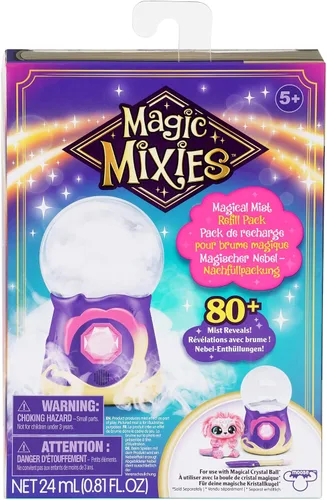 Miniatura 5 de Magic Mixies - Paquete de recambio de niebla mágica y hechizos para bola de cristal mágica