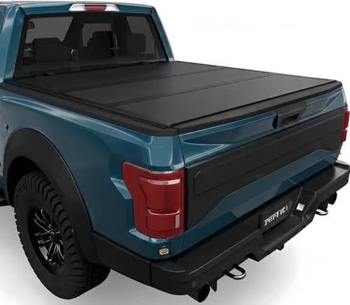 Low-Profile Flip-Up Hard Tri-Fold Tonneau Cover for Ford Ranger (2019-2023)—Fits 5.0ft Short Bed