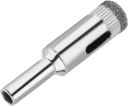 Auniwaig Brocas de diamante, sierra de agujero de 0.472 pulgadas, broca de núcleo hueco para revestimiento de diamante, vidrio, cerámica, porcelana,
