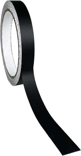 Miniatura 2 de LZLRUN - Rollo de cinta adhesiva de vinilo mate con liberación de aire color negro - Incluye juego de herramientas de instalación (1/2" x 30 pies)