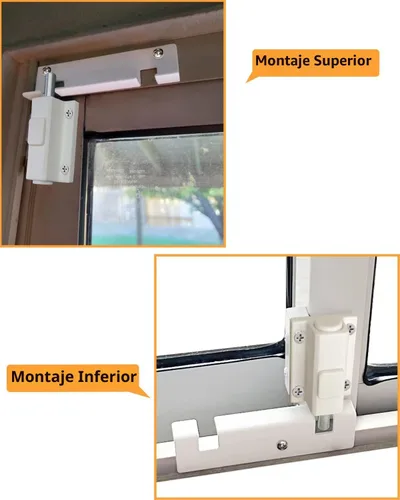 Miniatura 6 de SDGINA Cerradura de puerta corredera para puerta corrediza de cristal, cerraduras de seguridad para puertas corredizas de patio, tamaño de cerradura