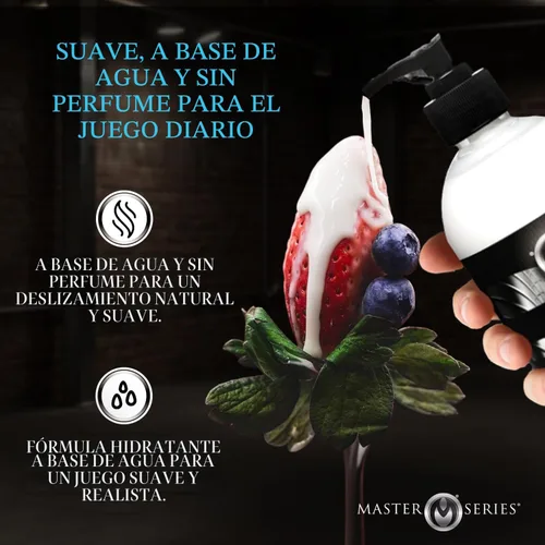 Miniatura 3 de MASTER SERIES Crema blanca untuosa sin perfume a base de agua Body Glide 473 ml para hombres, mujeres y parejas, fórmula no mancha, textura espesa