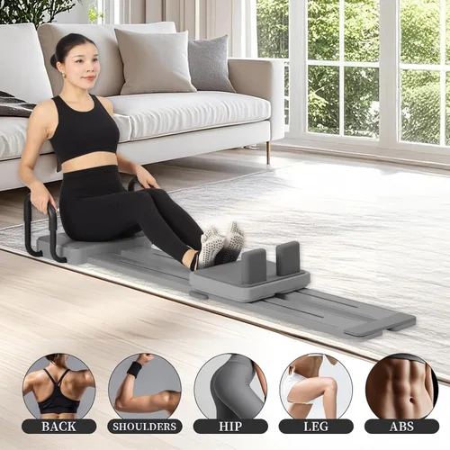 Miniatura 3 de Reformer de pilates plegable para el hogar 2025 Reformador de yoga: Máquina modular todo en uno para pilates, máquina de esquí y entrenamiento