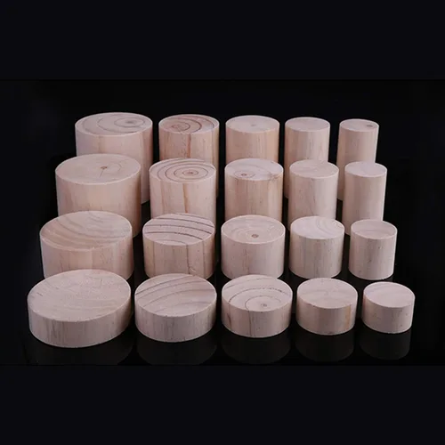 Miniatura 8 de Patas cilíndricas de madera maciza de pino para gabinete, patas de soporte para mesa de café, patas de sofá, patas de cama, 23 tamaños, para mesa