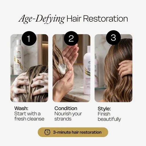 Miniatura 7 de Eternal Spirit Hair Pro - Paquete de champú y acondicionador, 16 onzas líquidas cada uno, edición especial, juego hidratante para el cuidado