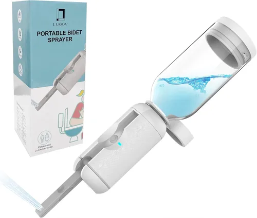 Miniatura 10 de Batería portátil eléctrica de mano para bidé, pulverizador de agua portátil recargable con batería (bidet+ducha)