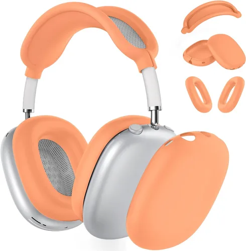 Miniatura 35 de Funda rígida para AirPods Max con modo de sueño, funda de transporte para auriculares con almohadillas de silicona para AirPods