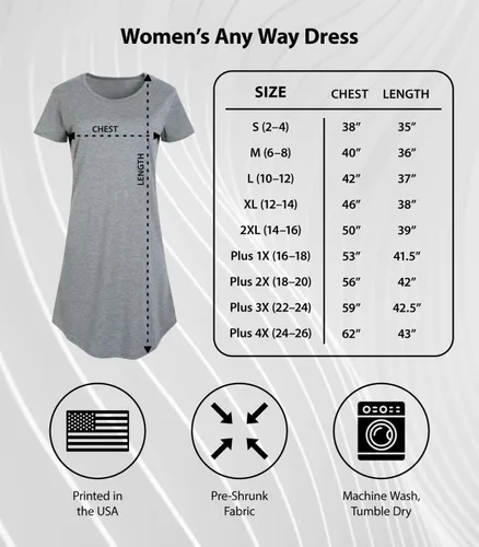Miniatura 4 de Peanuts Hybrid Apparel Love Snoopy - Vestido de cualquier manera para mujer, Gris Caliente Carbón