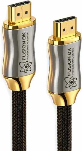 Miniatura 2 de Fusion8K Cable certificado HDMI 2.1 soporta 10K 8K @60Hz y 4K @120Hz Compatible con todos los televisores, BluRay, Xbox Series X, PS5 (3 pies)