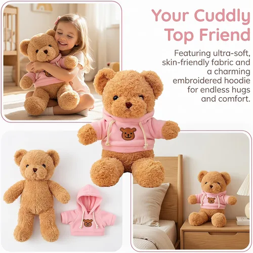 Miniatura 3 de Oso de Peluche (taidi Xiong fense 40cm)