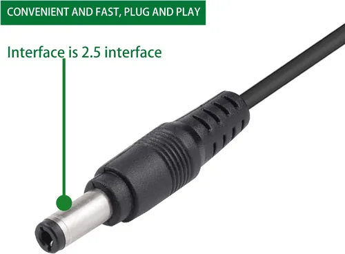 Miniatura 5 de Adaptador de fuente de alimentación de CA de 12 V para Yamaha PSR, YPG, YPT, DGX, DD, EZ y P Piano digital y serie de teclado portátil, adaptador