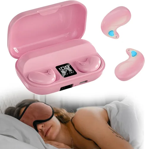 Miniatura 10 de Xmenha Auriculares Inalámbricos Planos Invisibles para Dormir IPX5 Impermeables Auriculares Delgados Invisibles para Dormir para Personas que