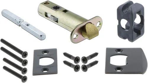 Miniatura 3 de Nostalgic Roseta de cuerda de almacén con pomo de puerta de cristal Bronce intemporal