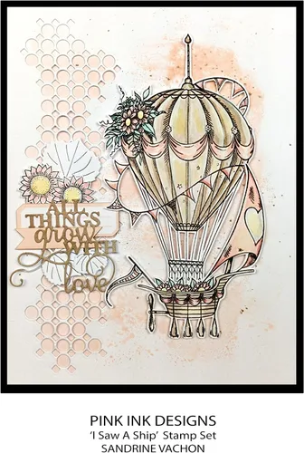 Miniatura 11 de Pink Ink Designs Saw A Ship. - Juego de sellos transparentes, A5
