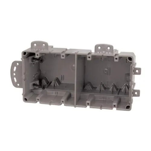 Miniatura 9 de Southwire MSBMMT1G Caja de dispositivo de montaje múltiple de 1 banda con profundidad ajustable; resistente 42 libras