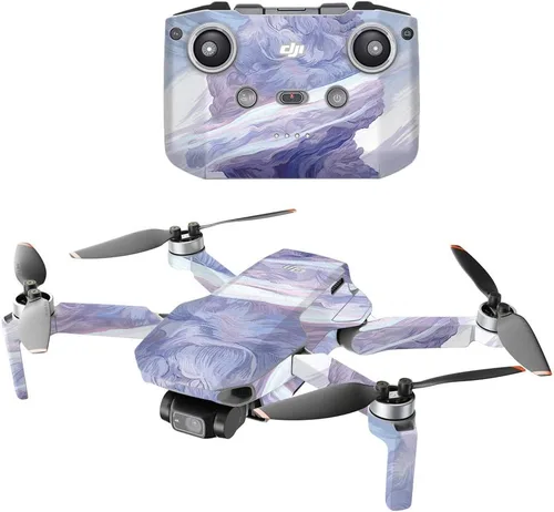Miniatura 8 de Mighty Skins Compatible con DJI Mini 2 Dron portátil – Monsoon protector, duradero y único vinilo adhesivo cubierta fácil de aplicar, quitar
