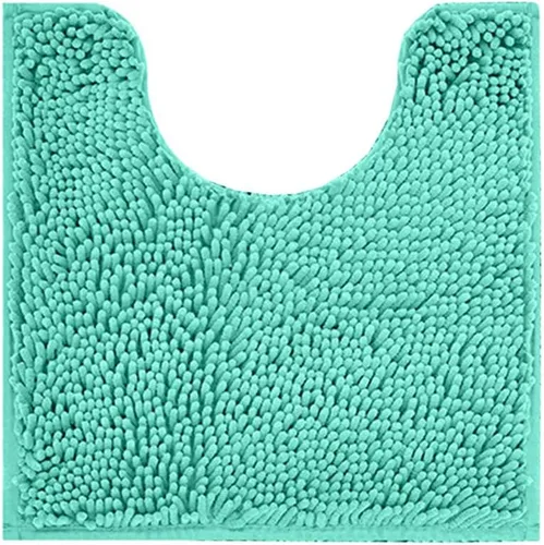 Miniatura 28 de Reyox Tapete de baño de felpilla, tapetes para inodoro en forma de U, tapete de baño de felpa suave, absorbente y peludo, tapete de contorno