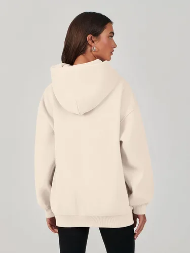 Miniatura 5 de ANRABESS Womens Oversized Hoodies Fleece Sweatshirts Long Sleeve Hooded Pullover Winter Clothes with Pocket