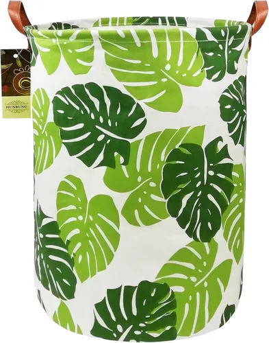 Miniatura 19 de Cesta de Ropa Sucia, Cesta de Almacenamiento de Tela de Lona Grande y Ligera, Organizador de Juguetes, Plegable, Impermeable para Dormitorios