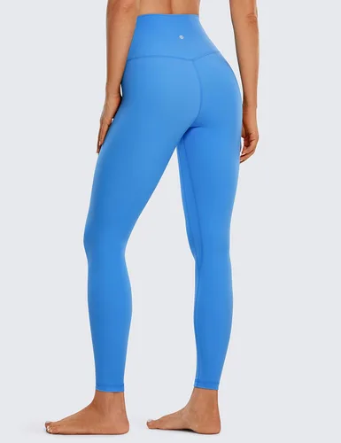 Miniatura 26 de CRZ YOGA Leggings de entrenamiento para mujer con sensación de desnudez cepillada de 25 pulgadas, pantalones de yoga de compresión de cintura alta