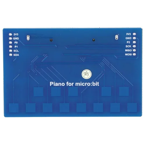 Miniatura 7 de Mini tablero de expansión del módulo de piano, controlador táctil capacitivo TTP229 I2C tablero de desarrollo de interfaz para micro bit