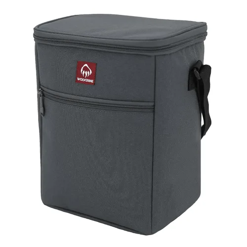 Miniatura 12 de Wolverine Bolsa térmica para 24 latas Aislada Reutilizable Resistente Resistente al agua Sitio de trabajo Exterior Viaje Maletereo