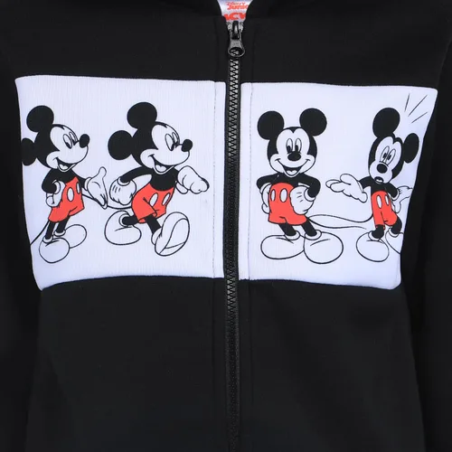 Miniatura 3 de Disney Mickey Mouse - Paquete de 2 sudaderas con capucha para niños pequeños y pequeños, color grisnegrorojo