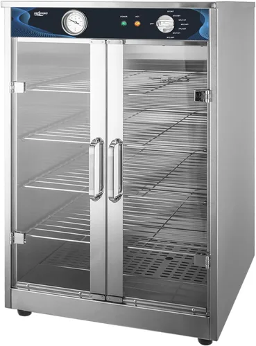 Calentador de alimentos eléctrico para catering, calentador de alimentos calientes de 5 estantes, gabinete de retención calentado para encimera, uso