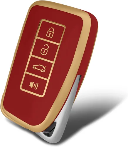Miniatura 40 de Estuche para Llave Inteligente de TPU Funda Protectora Compatible con Azera Elantra GT EQUUS Genesis Coupe Santa FE Sonata Tucson Veloster KIA
