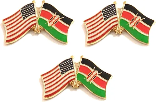 Miniatura 87 de 3 Pines de solapa con banderas de Estados Unidos y países internacionales, paquete de 3 pines dobles con diseño de banderas de Estados Unidos
